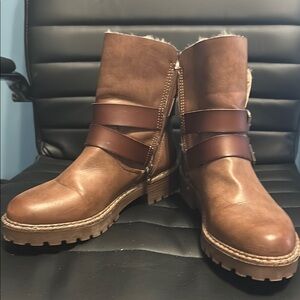 Blowfish Women’s Vegan Leather Boots, Size 8.5
